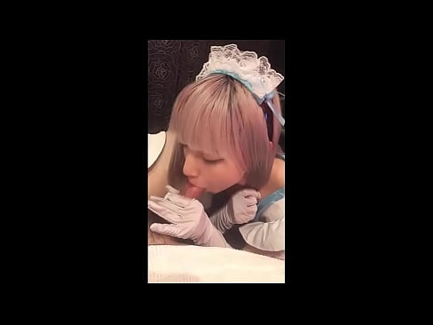 ❤️ Japoński Idol [mayuka], kostium francuskiej pokojówki, część 1, obciąganie i walenie konia z balsamem ☑ Anal video at pl.mysexgamer.ru ﹏